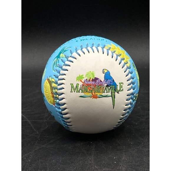 Jimmy Buffet Margaritaville Orlando Baseball Ball Souvenir Vintage - Picture 1 of 11